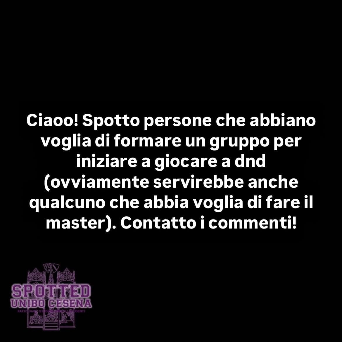 Post: #spotted #Cesena #unibo #cesenaspotted