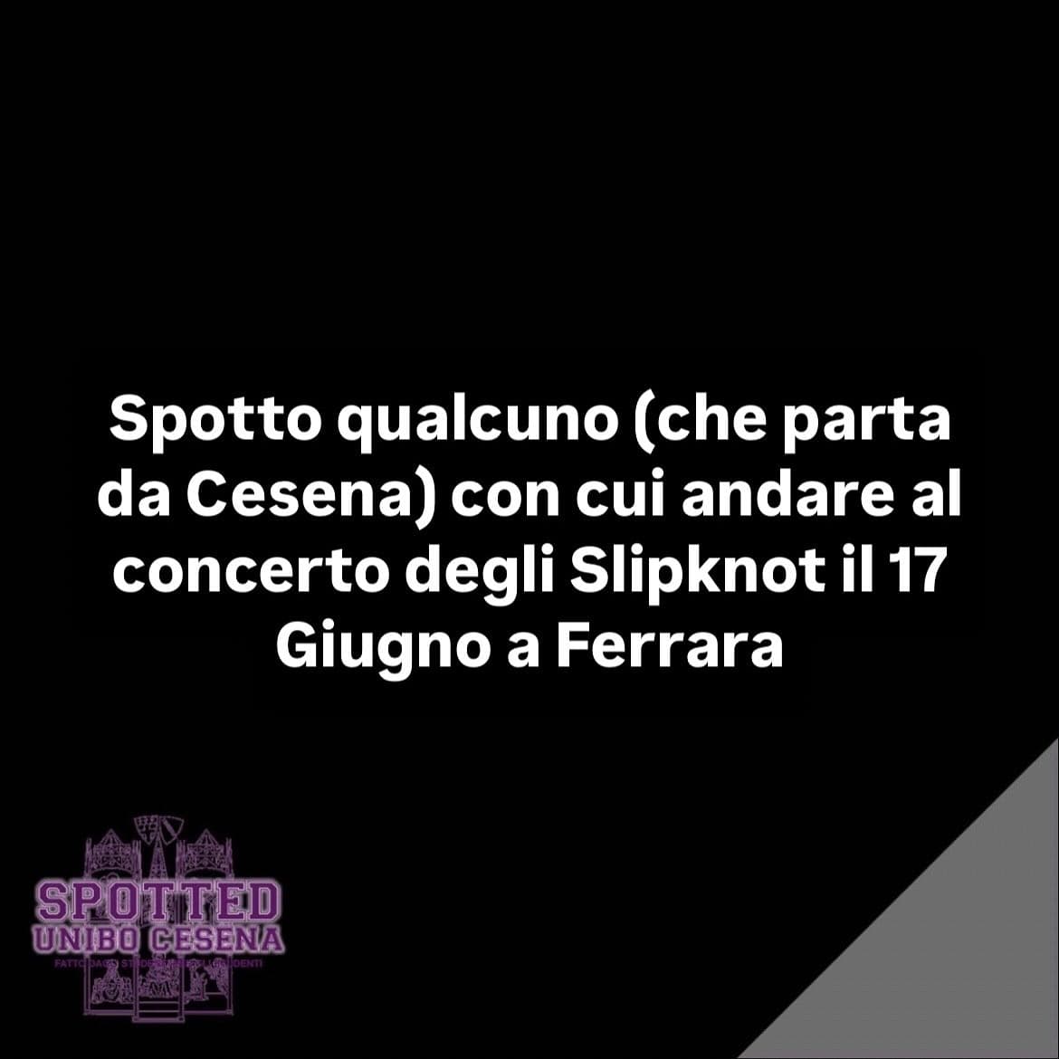 Post: #spotted #Cesena #unibo #cesenaspotted