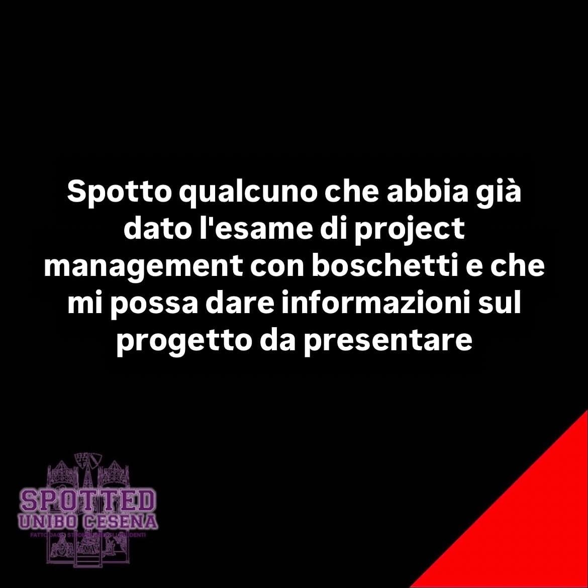 Post: #spotted #Cesena #unibo #cesenaspotted