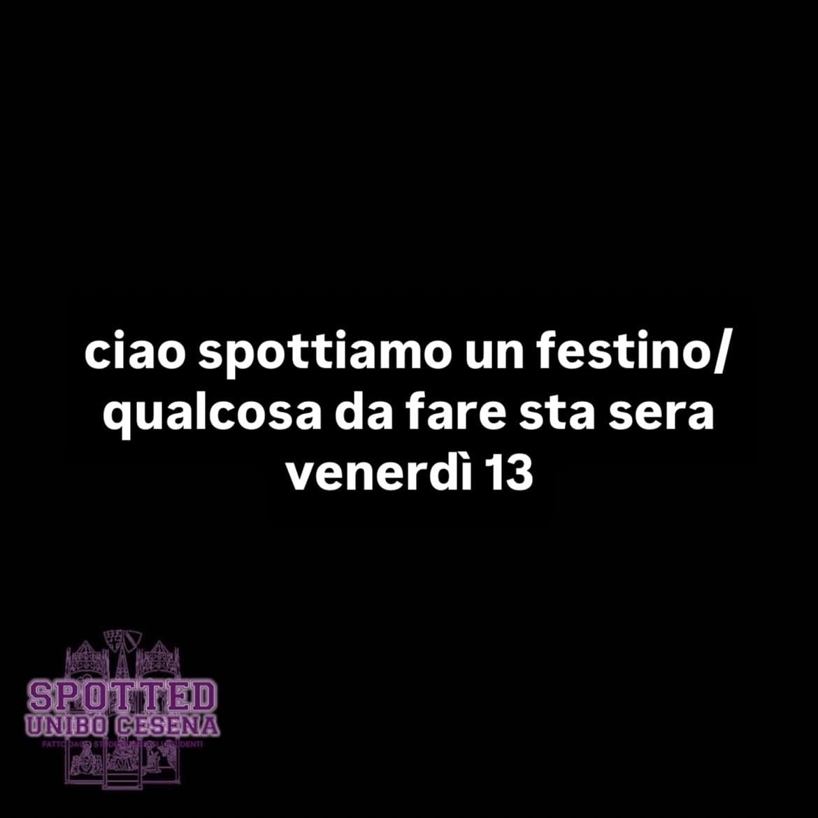 Post: #spotted #Cesena #unibo #cesenaspotted