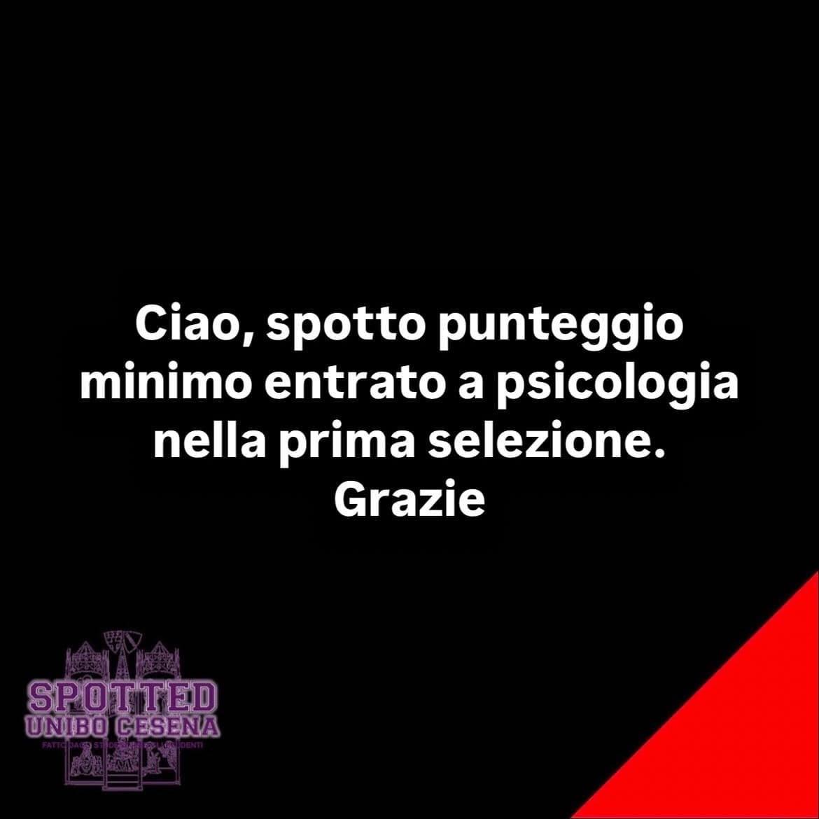 Post: #spotted #Cesena #unibo #cesenaspotted