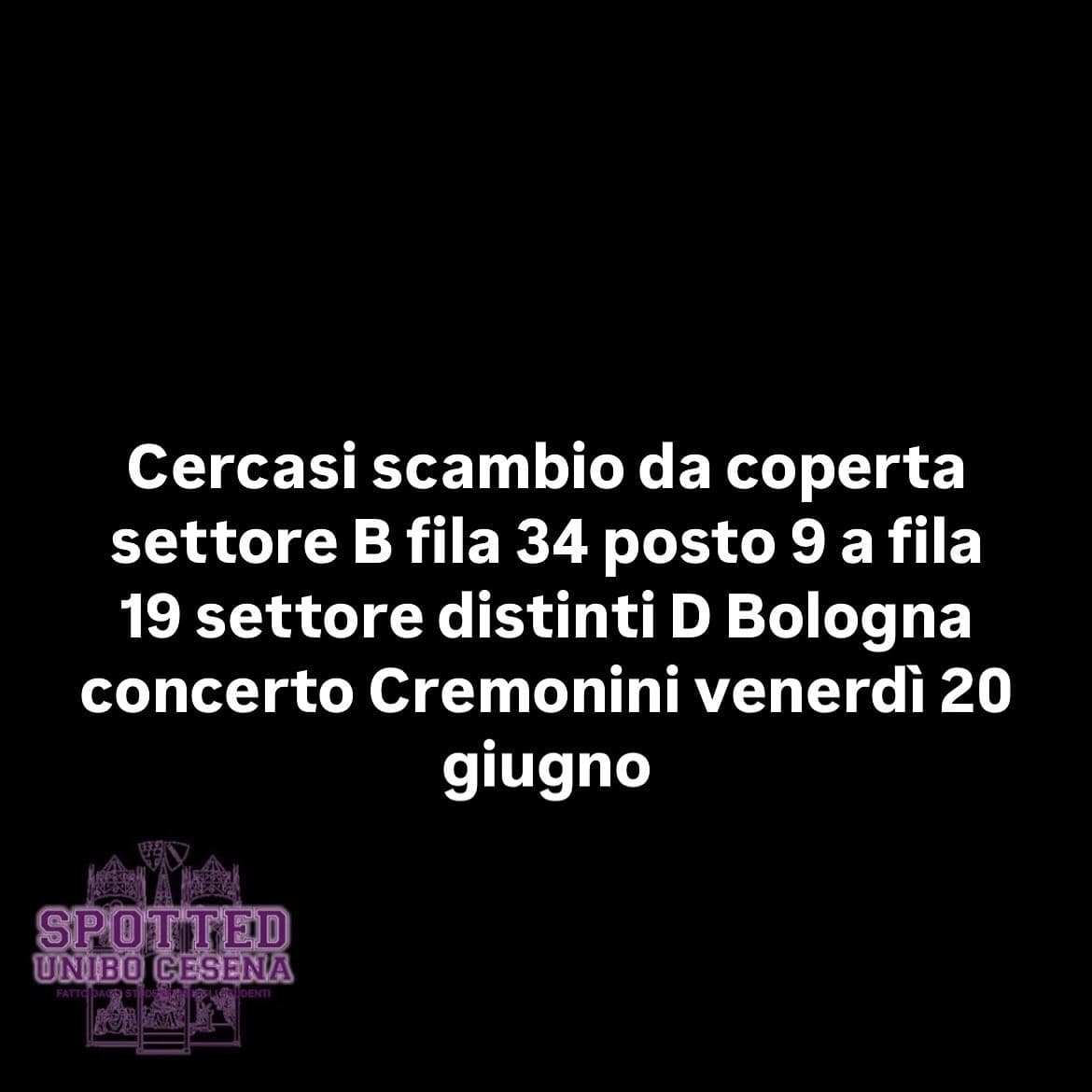 Post: #spotted #Cesena #unibo #cesenaspotted