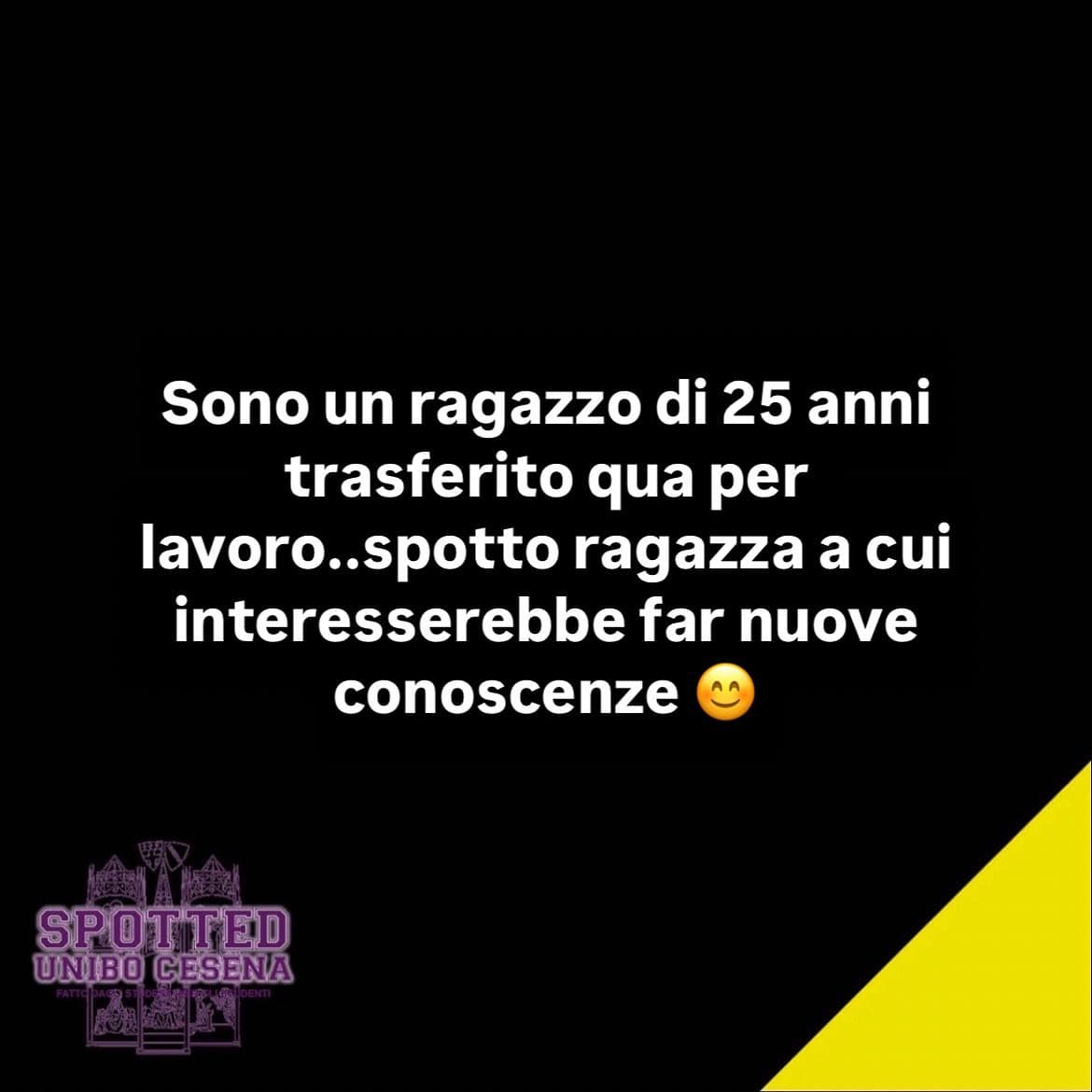 Post: #spotted #Cesena #unibo #cesenaspotted