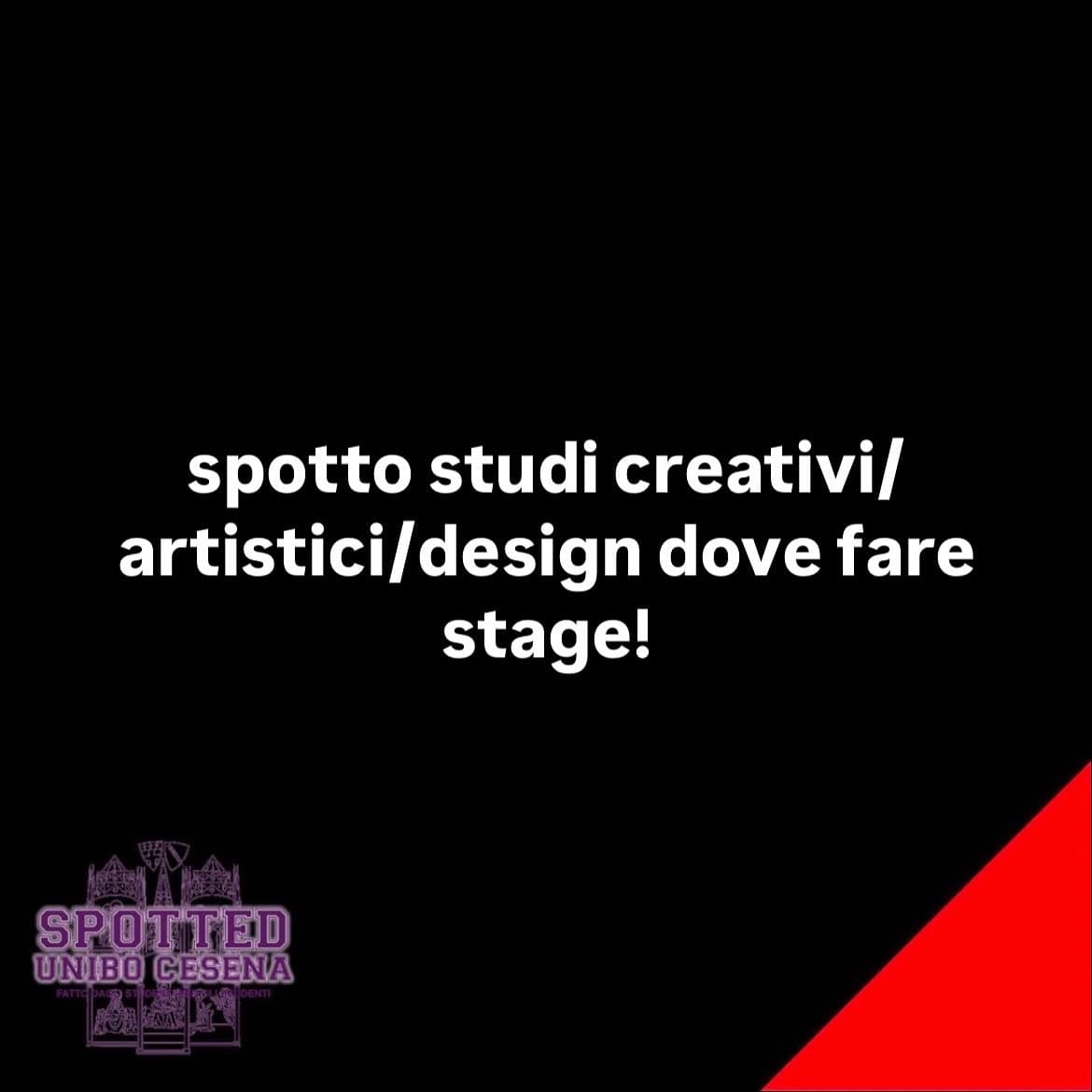 Post: #spotted #Cesena #unibo #cesenaspotted