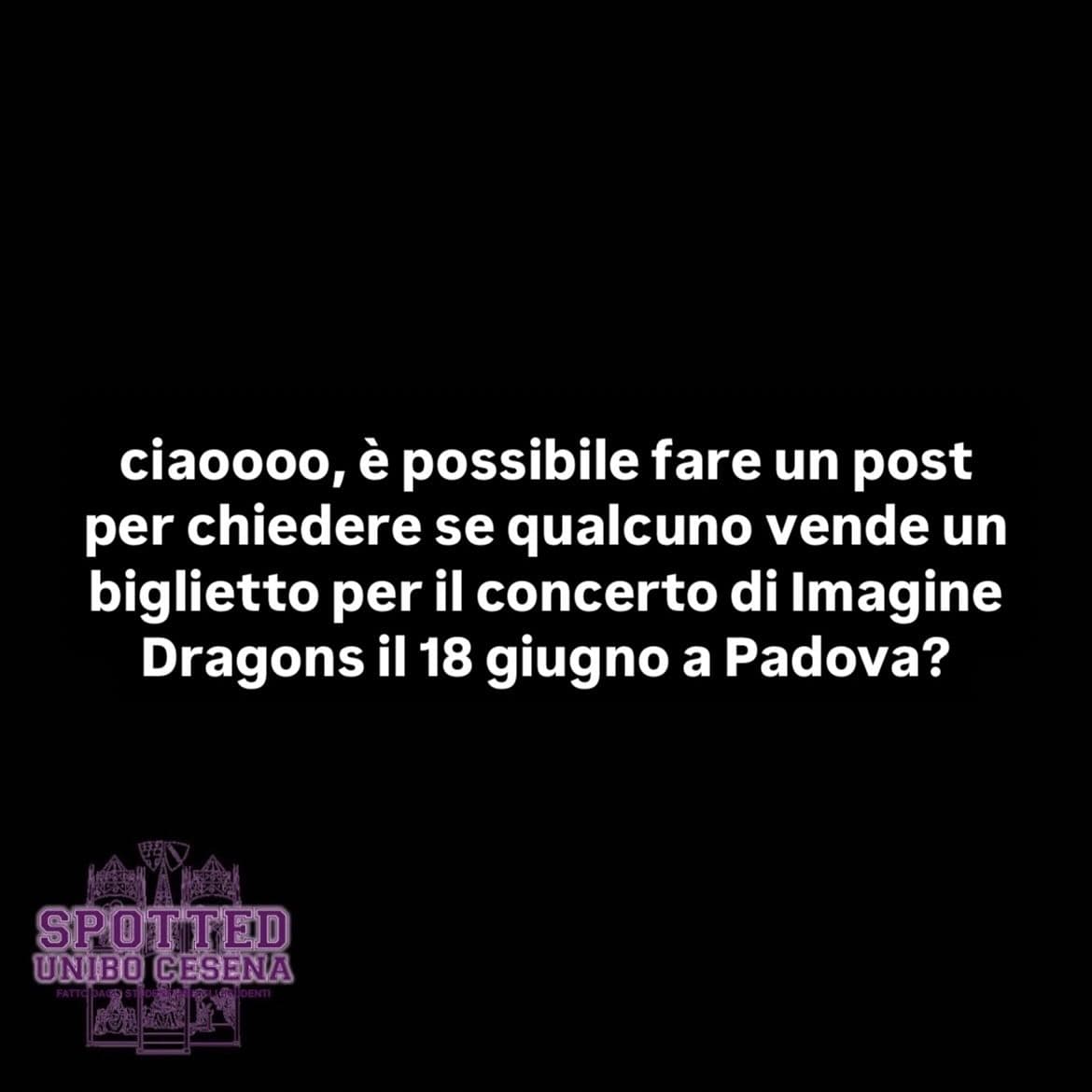 Post: #spotted #Cesena #unibo #cesenaspotted