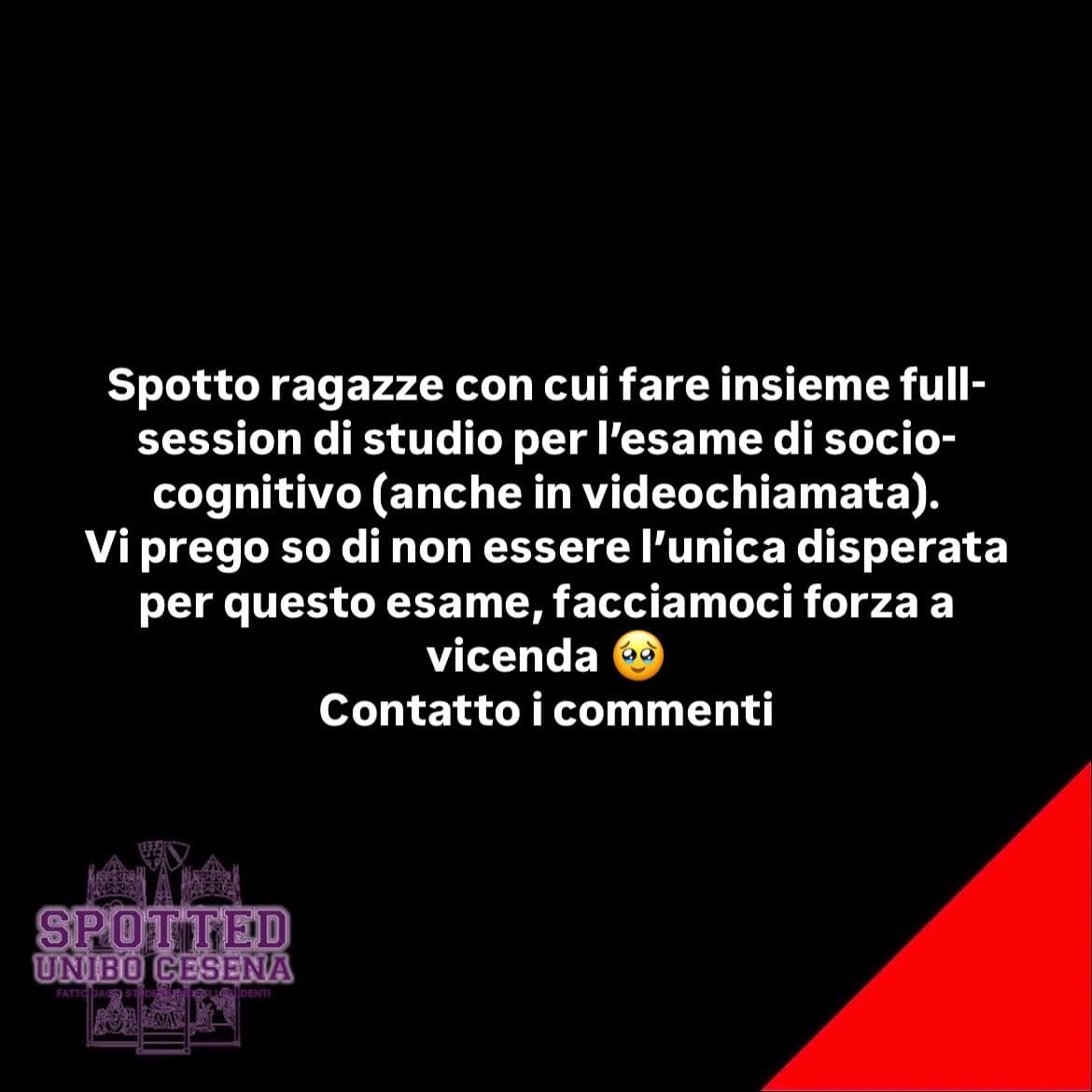 Post: #spotted #Cesena #unibo #cesenaspotted