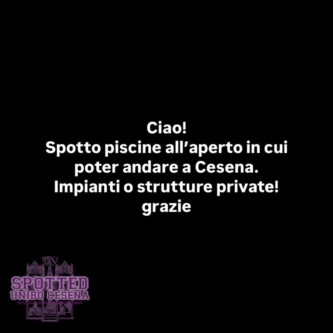 Post: #spotted #Cesena #unibo #cesenaspotted