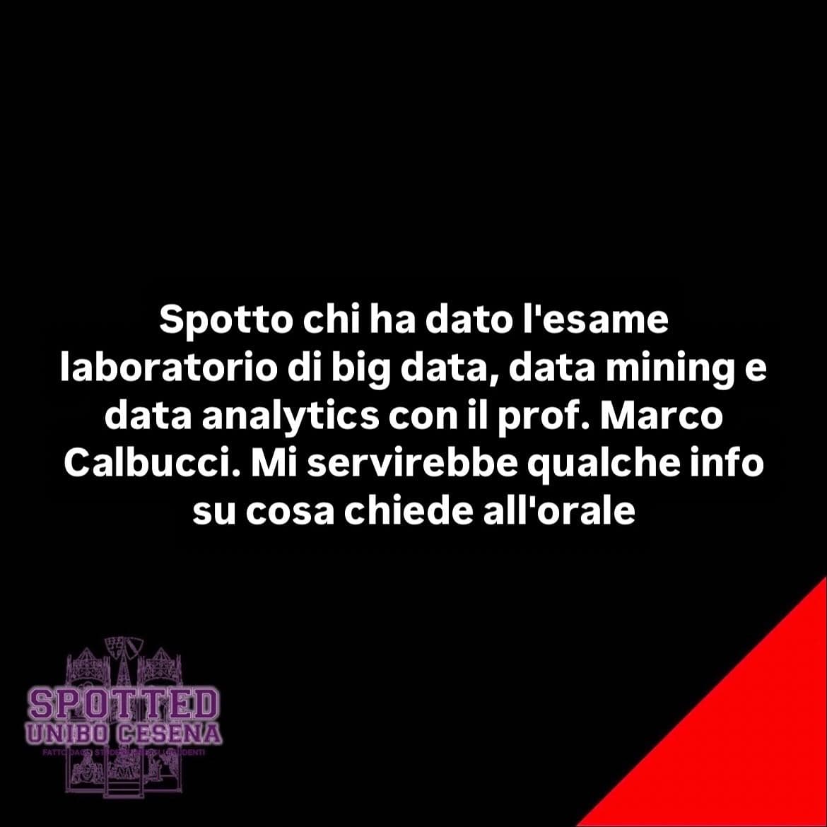 Post: #spotted #Cesena #unibo #cesenaspotted