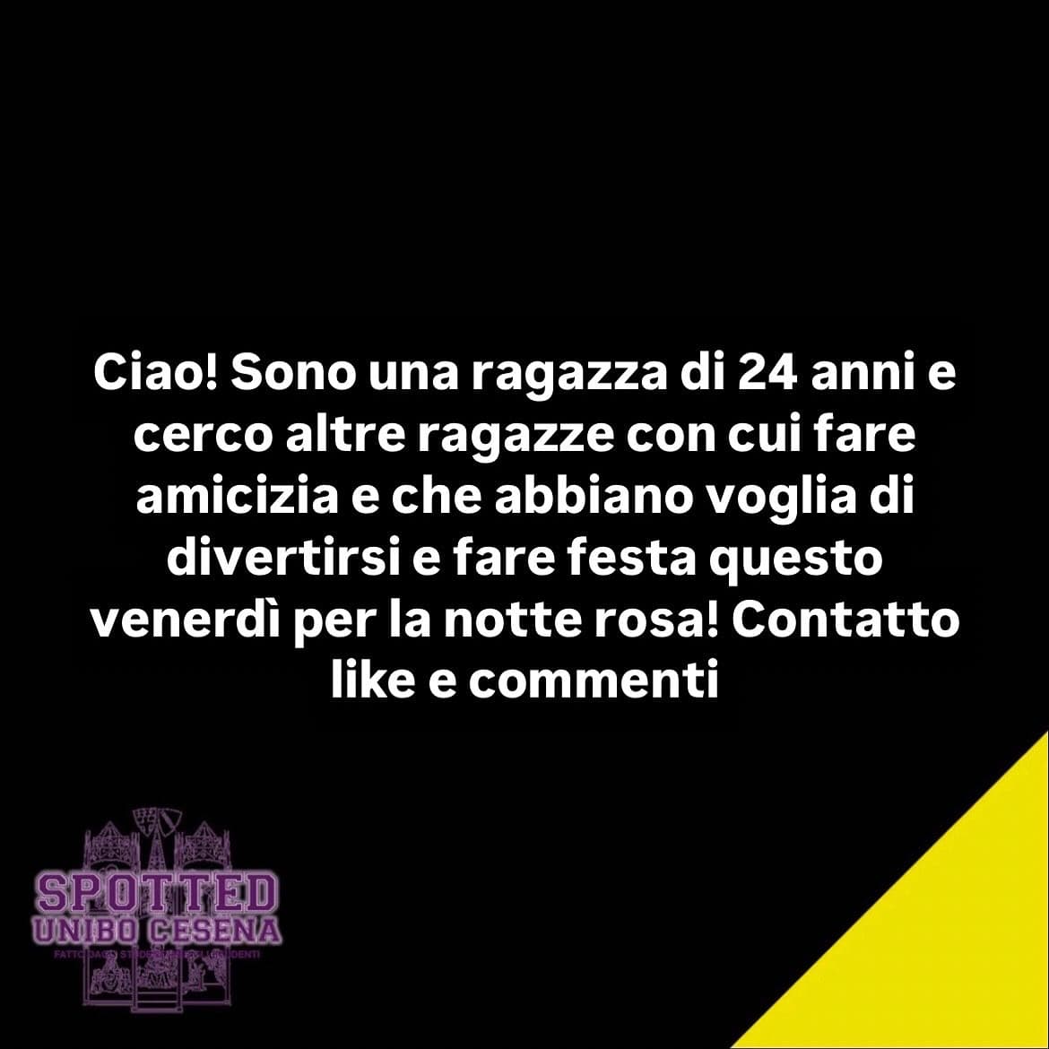 Post: #spotted #Cesena #unibo #cesenaspotted