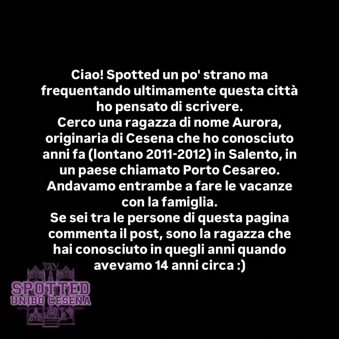 Post: #spotted #Cesena #unibo #cesenaspotted