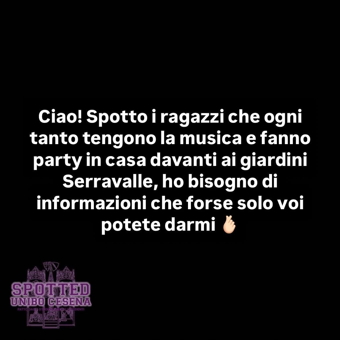 Post: #spotted #Cesena #unibo #cesenaspotted