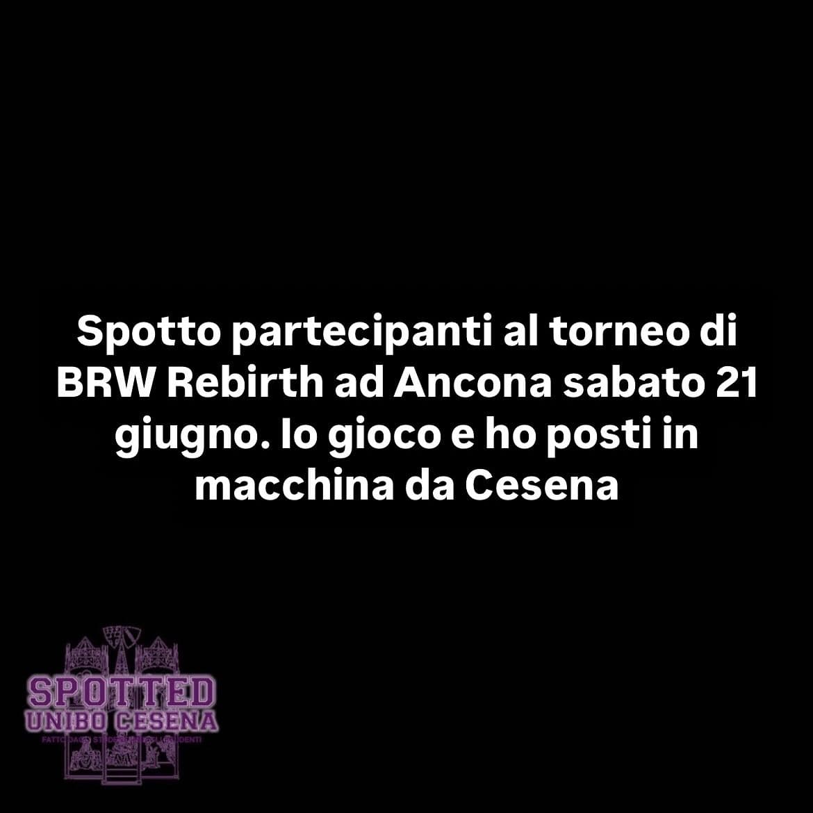Post: #spotted #Cesena #unibo #cesenaspotted