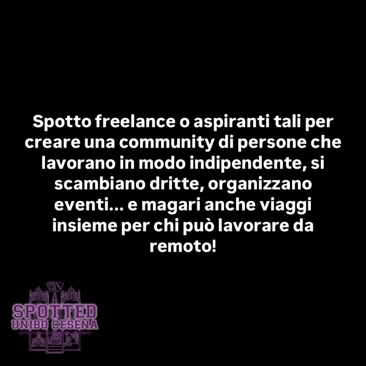 Post: #spotted #Cesena #unibo #cesenaspotted