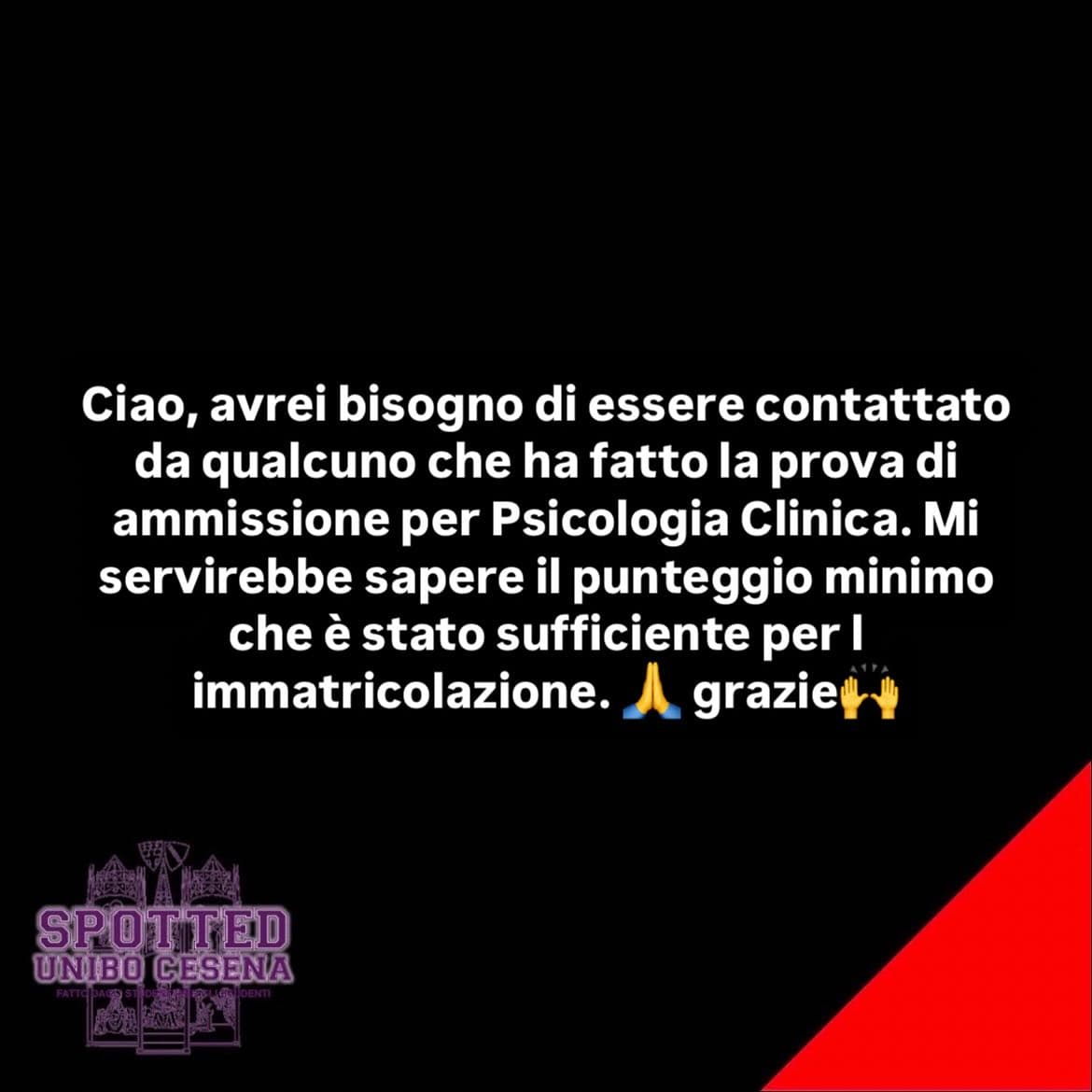Post: #spotted #Cesena #unibo #cesenaspotted