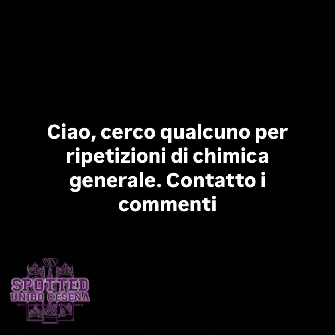 Post: #spotted #Cesena #unibo #cesenaspotted