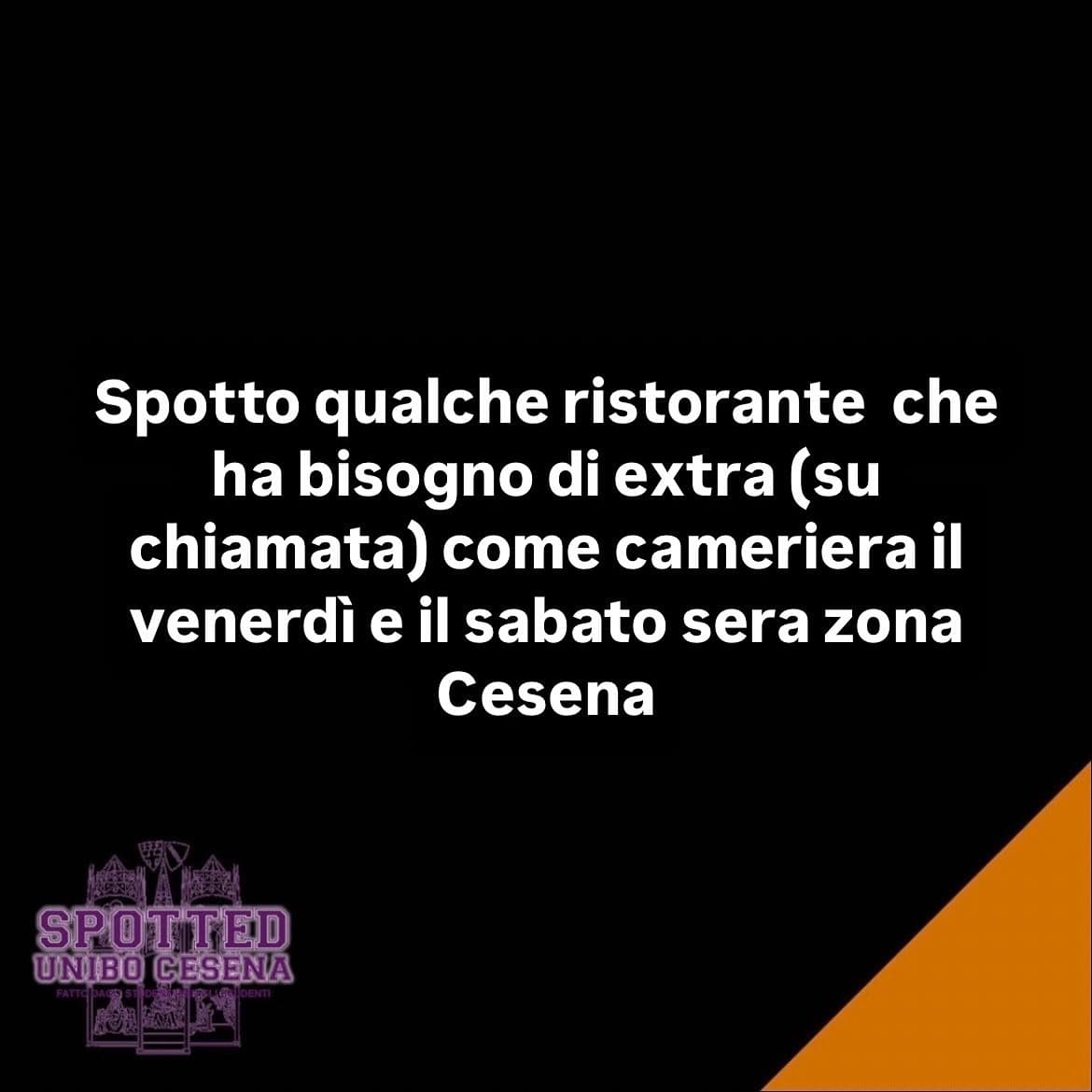 Post: #spotted #Cesena #unibo #cesenaspotted