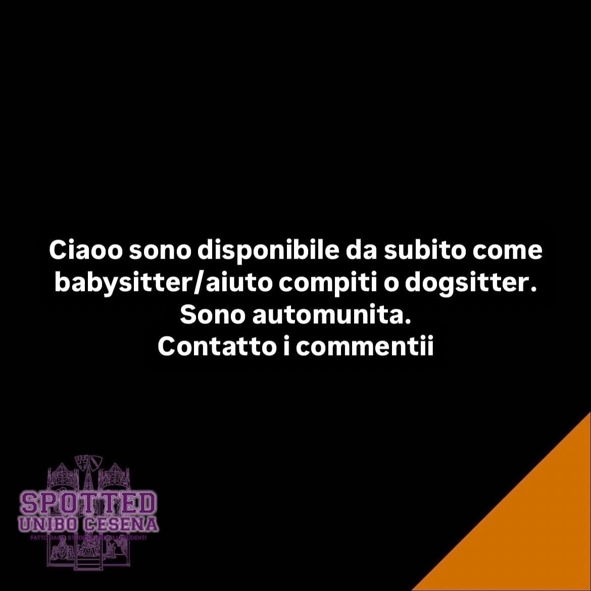 Post: #spotted #Cesena #unibo #cesenaspotted