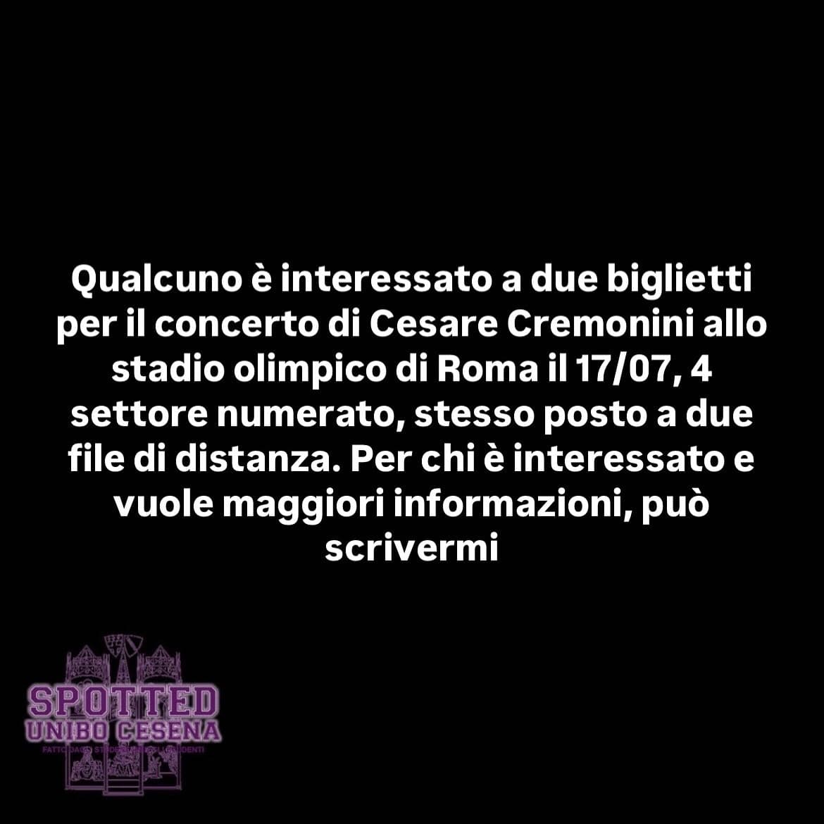 Post: #spotted #Cesena #unibo #cesenaspotted
