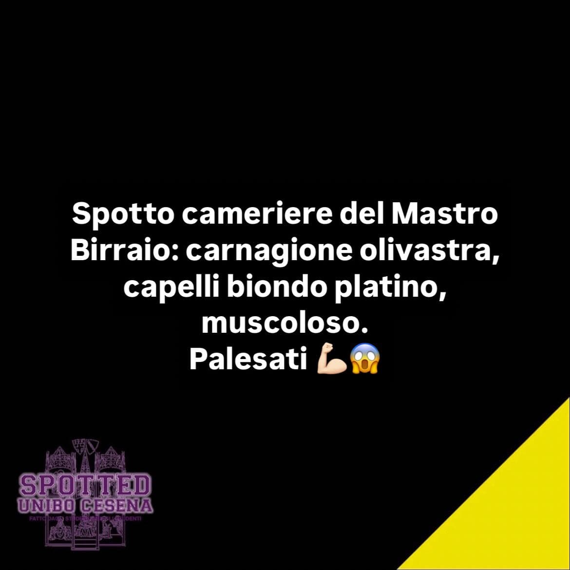 Post: #spotted #Cesena #unibo #cesenaspotted