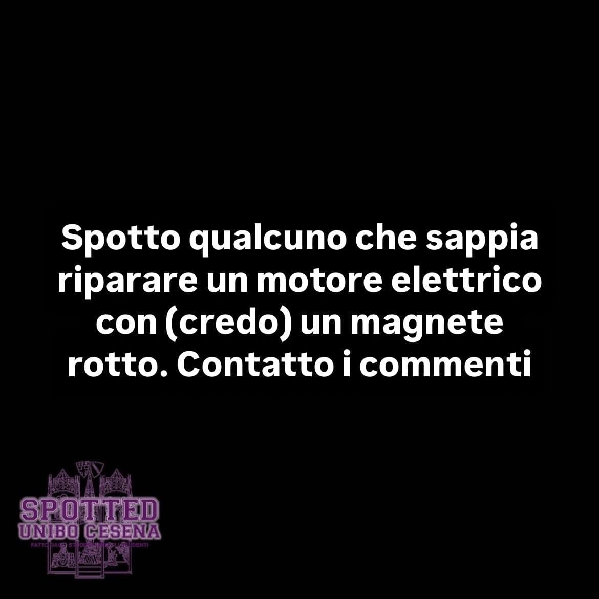 Post: #spotted #Cesena #unibo #cesenaspotted