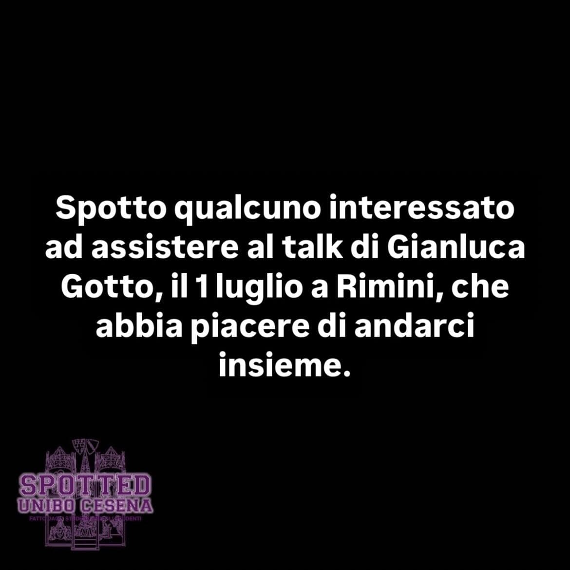 Post: #spotted #Cesena #unibo #cesenaspotted
