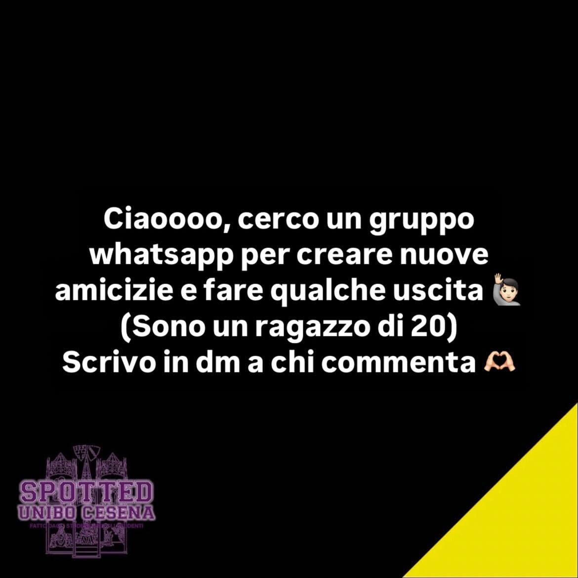 Post: #spotted #Cesena #unibo #cesenaspotted