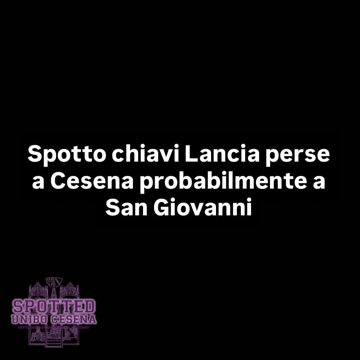 Post: #spotted #Cesena #unibo #cesenaspotted