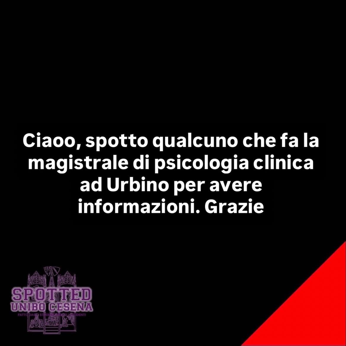 Post: #spotted #Cesena #unibo #cesenaspotted