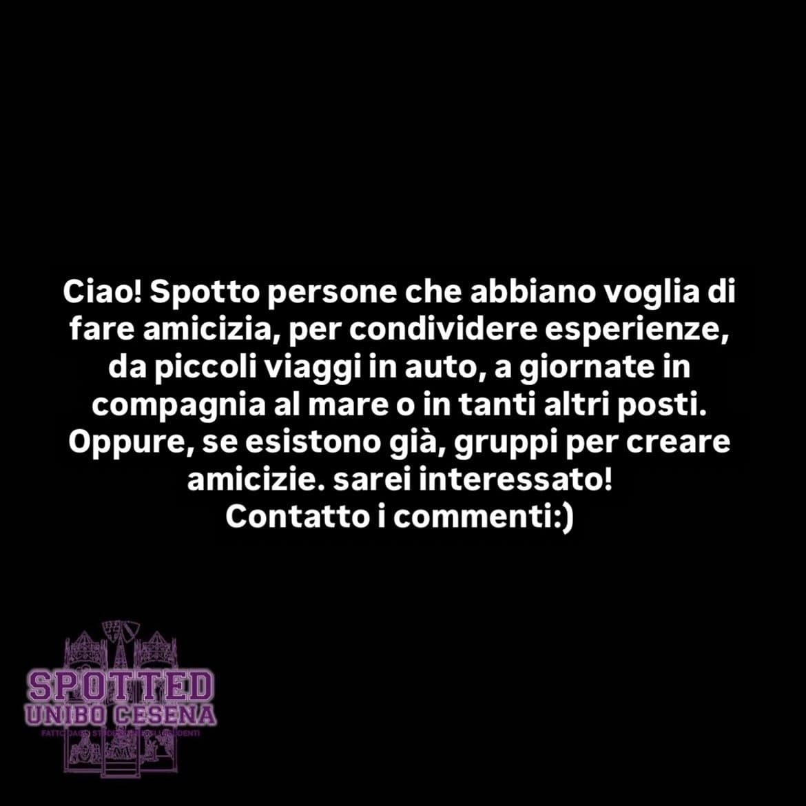 Post: #spotted #Cesena #unibo #cesenaspotted
