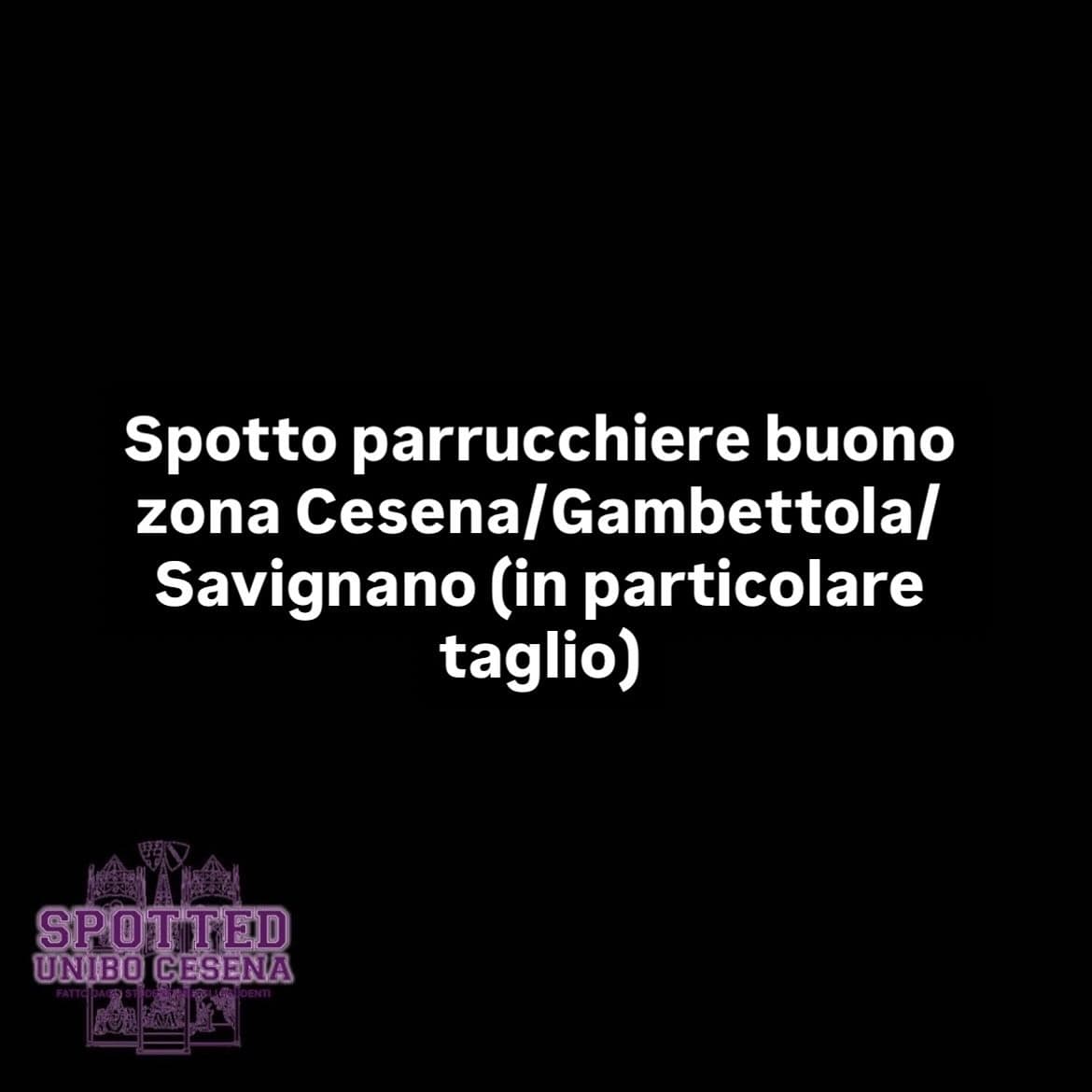 Post: #spotted #Cesena #unibo #cesenaspotted