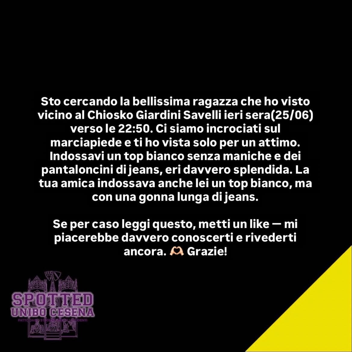 Post: #spotted #Cesena #unibo #cesenaspotted