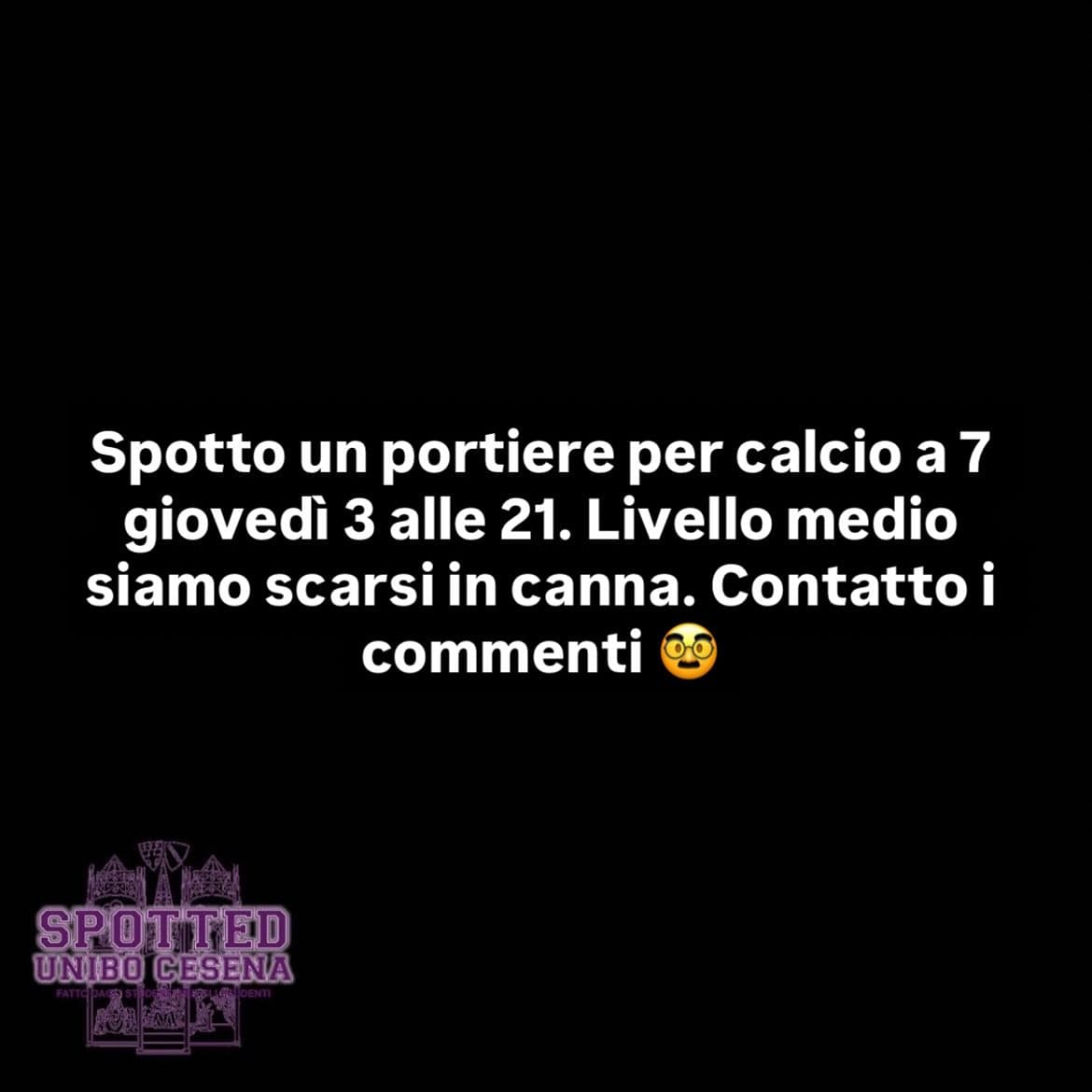 Post: #spotted #Cesena #unibo #cesenaspotted