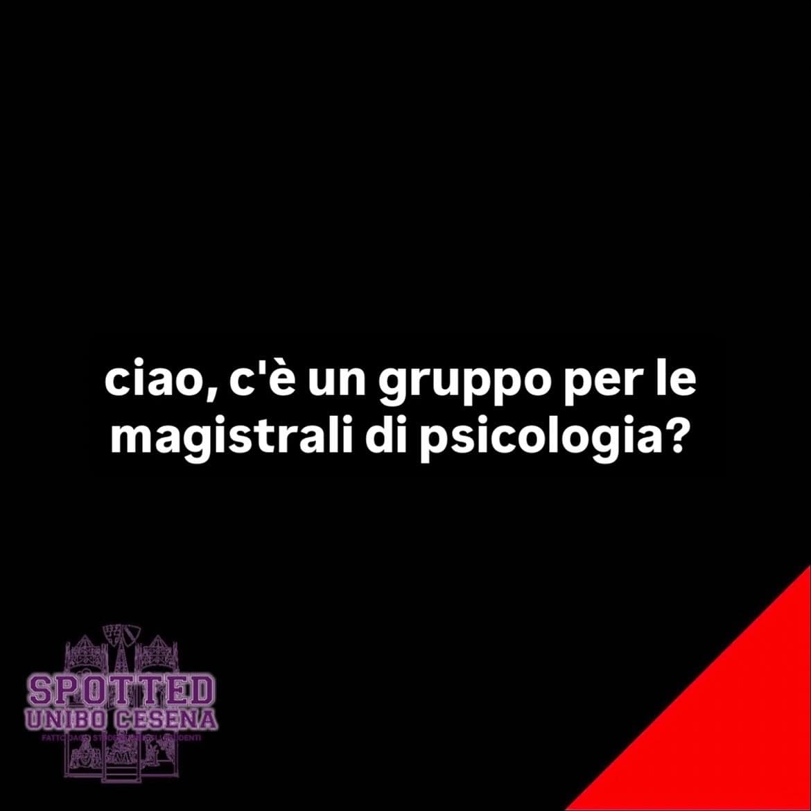 Post: #spotted #Cesena #unibo #cesenaspotted