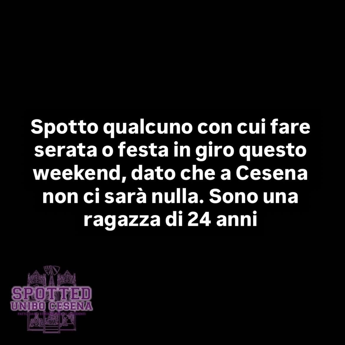 Post: #spotted #Cesena #unibo #cesenaspotted