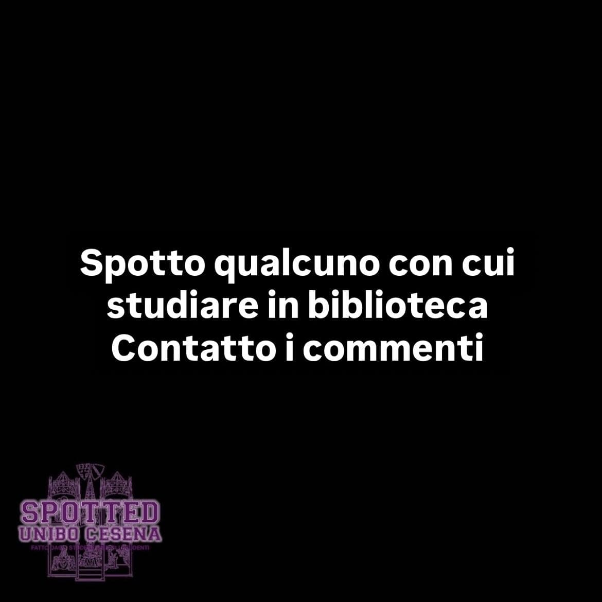 Post: #spotted #Cesena #unibo #cesenaspotted