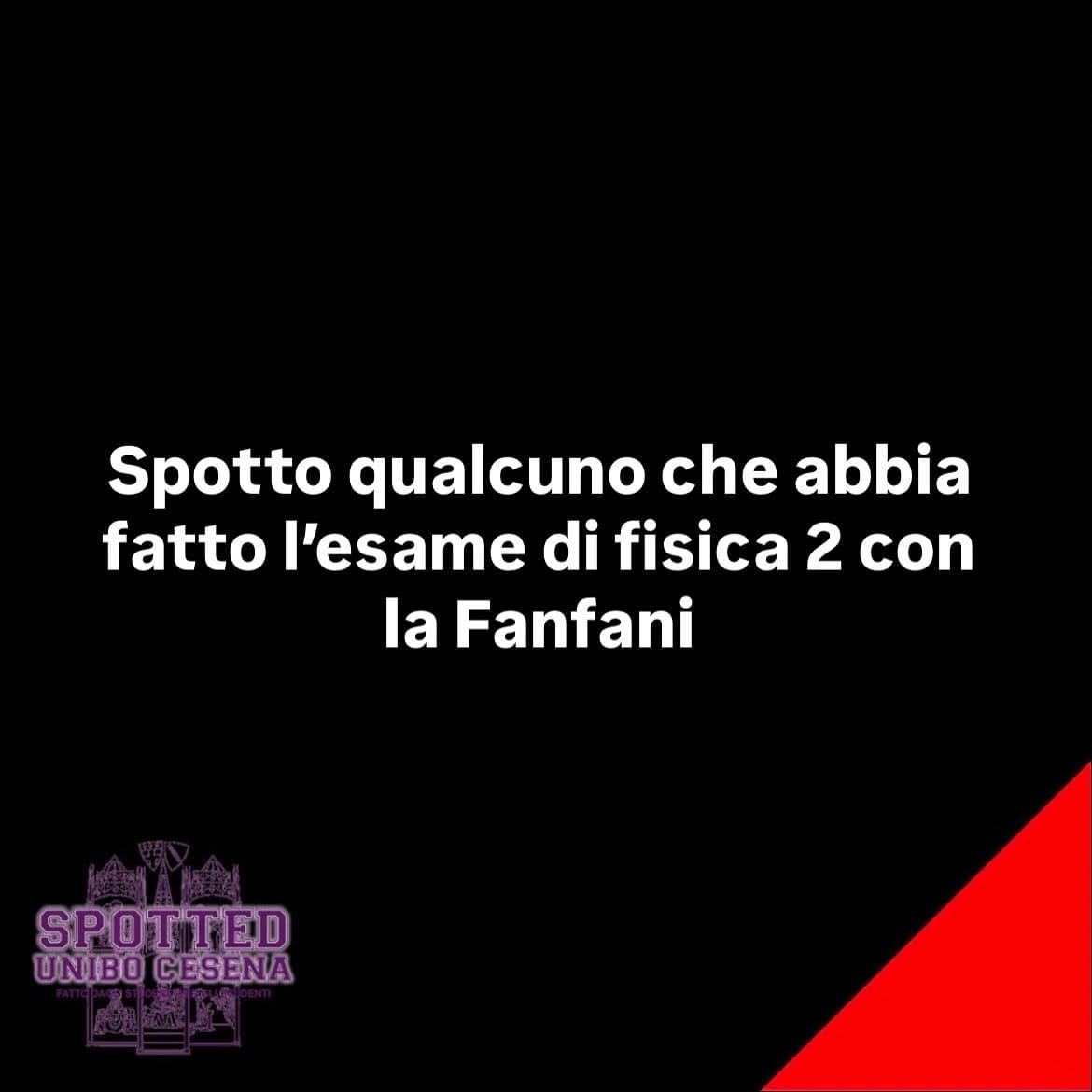 Post: #spotted #Cesena #unibo #cesenaspotted
