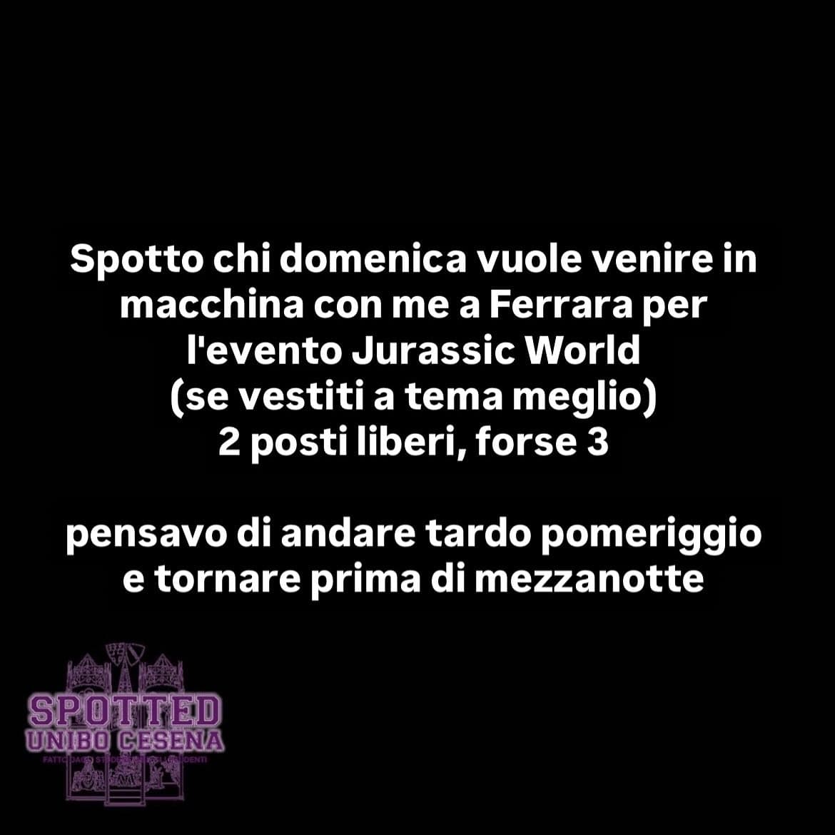 Post: #spotted #Cesena #unibo #cesenaspotted