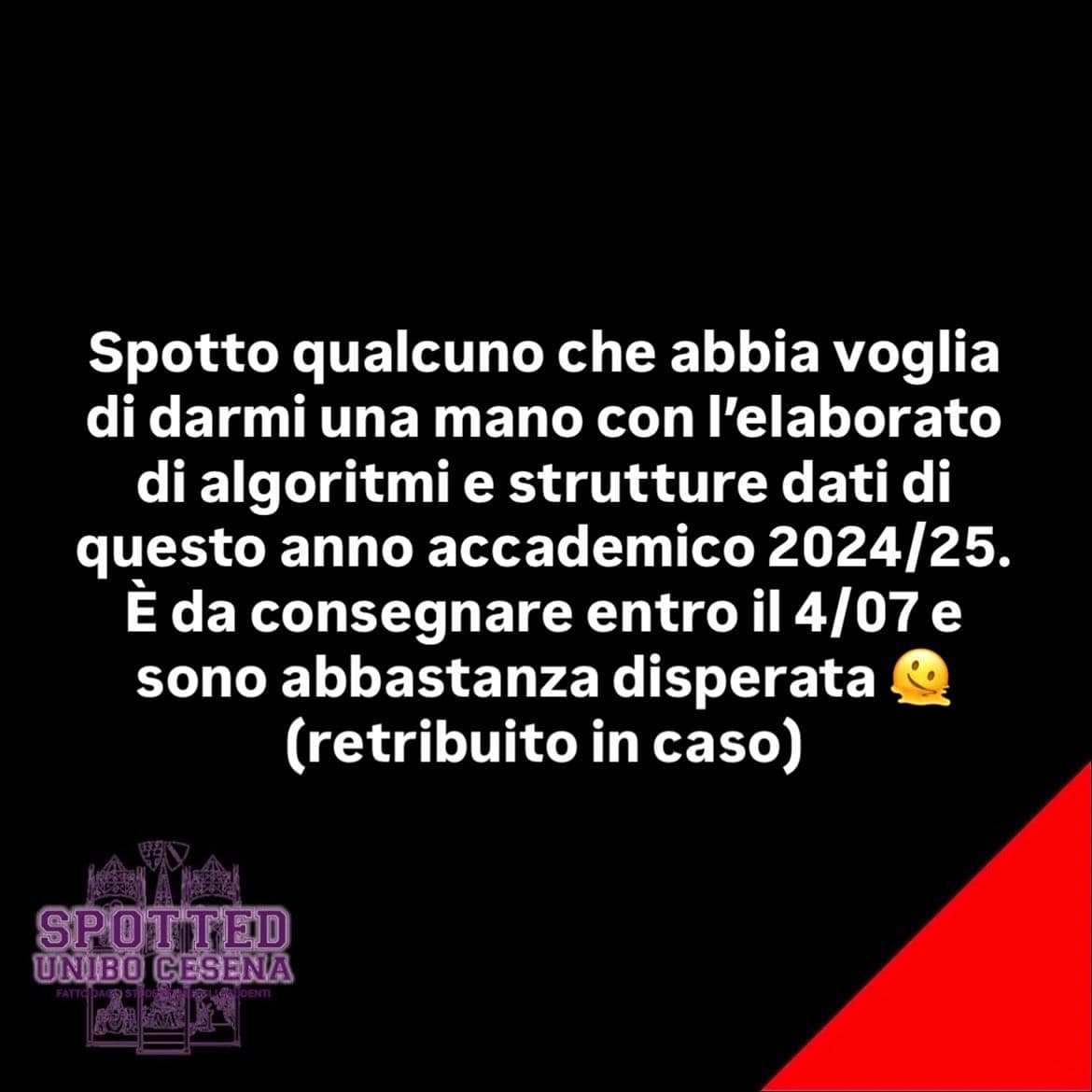 Post: #spotted #Cesena #unibo #cesenaspotted