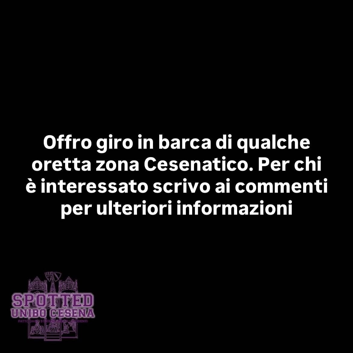 Post: #spotted #Cesena #unibo #cesenaspotted
