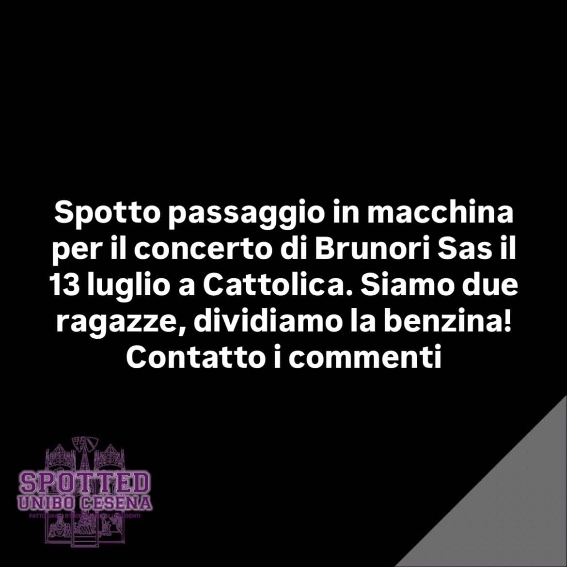 Post: #spotted #Cesena #unibo #cesenaspotted