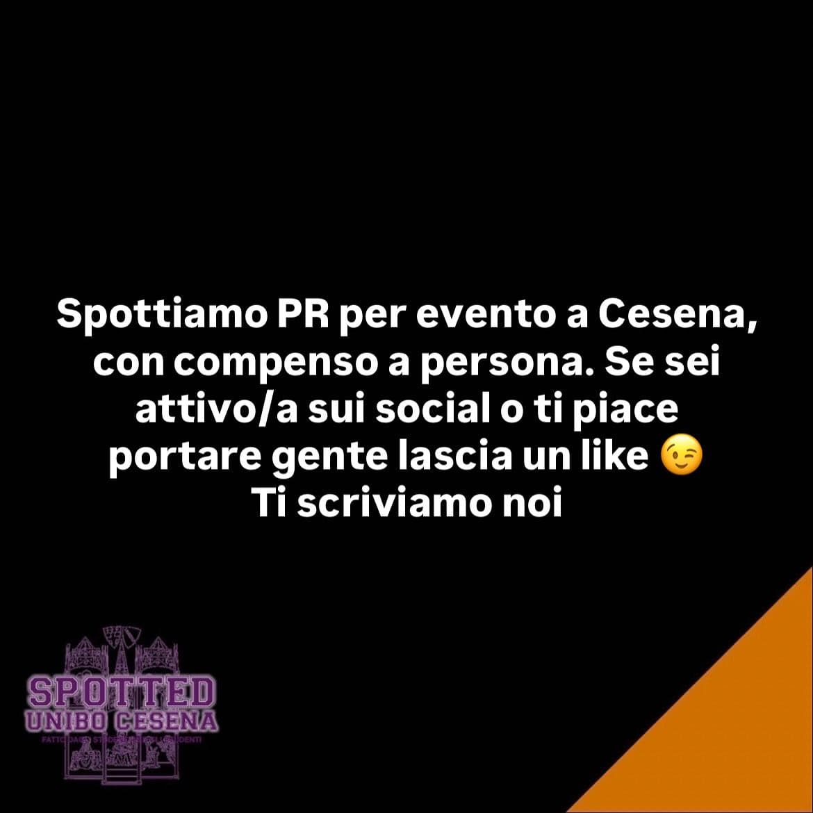 Post: #spotted #Cesena #unibo #cesenaspotted