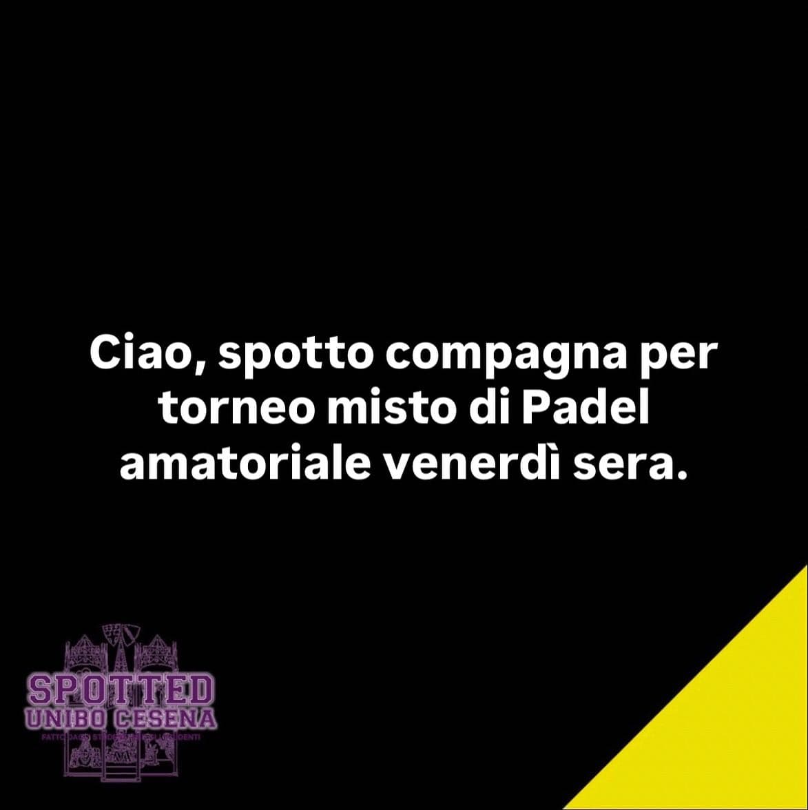 Post: #spotted #Cesena #unibo #cesenaspotted