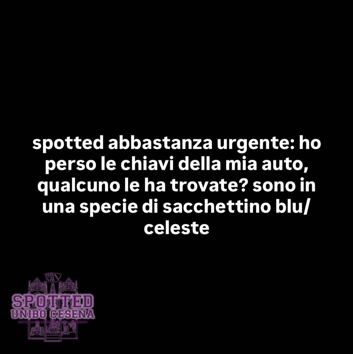 Post: #spotted #Cesena #unibo #cesenaspotted