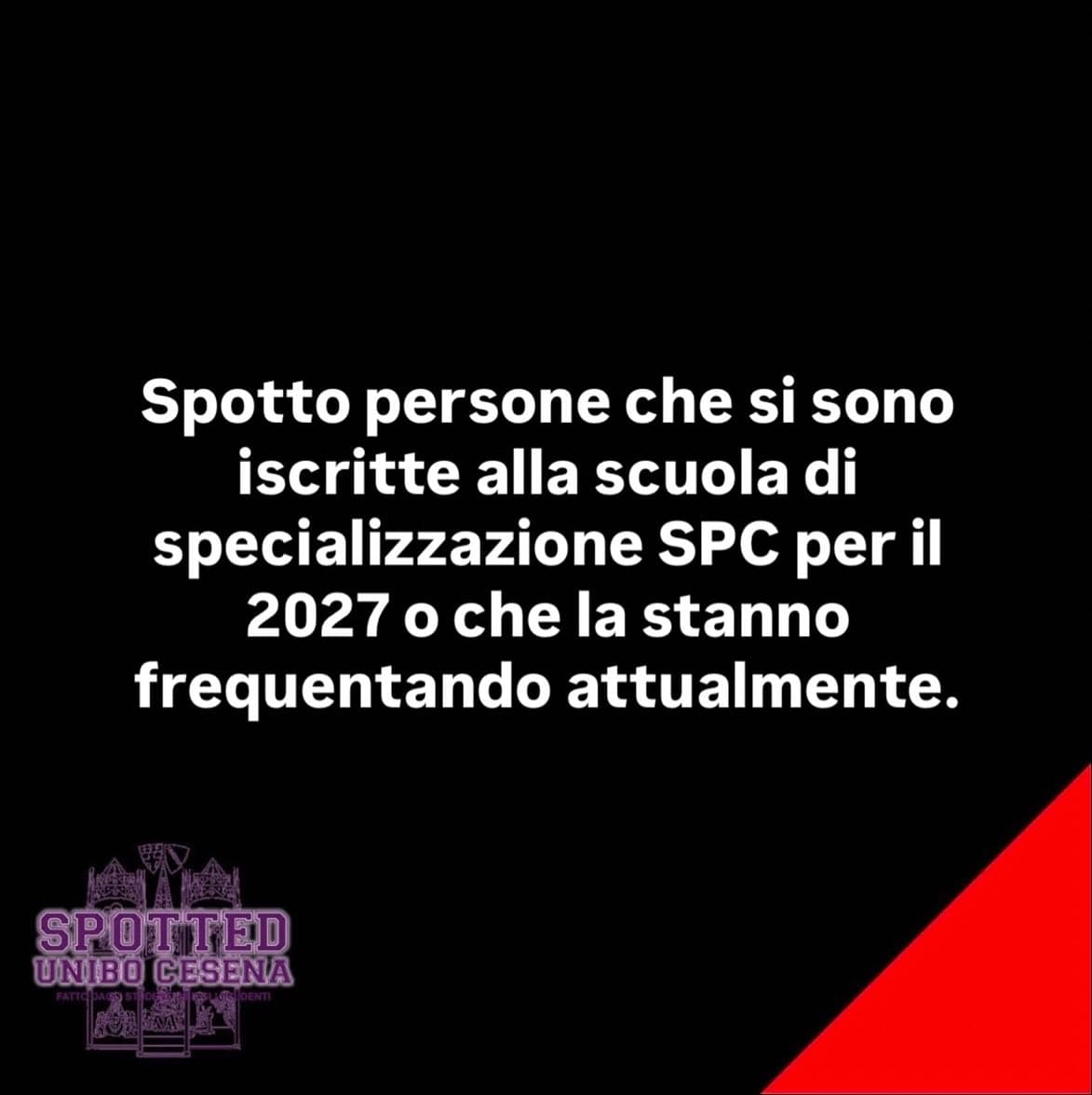 Post: #spotted #Cesena #unibo #cesenaspotted