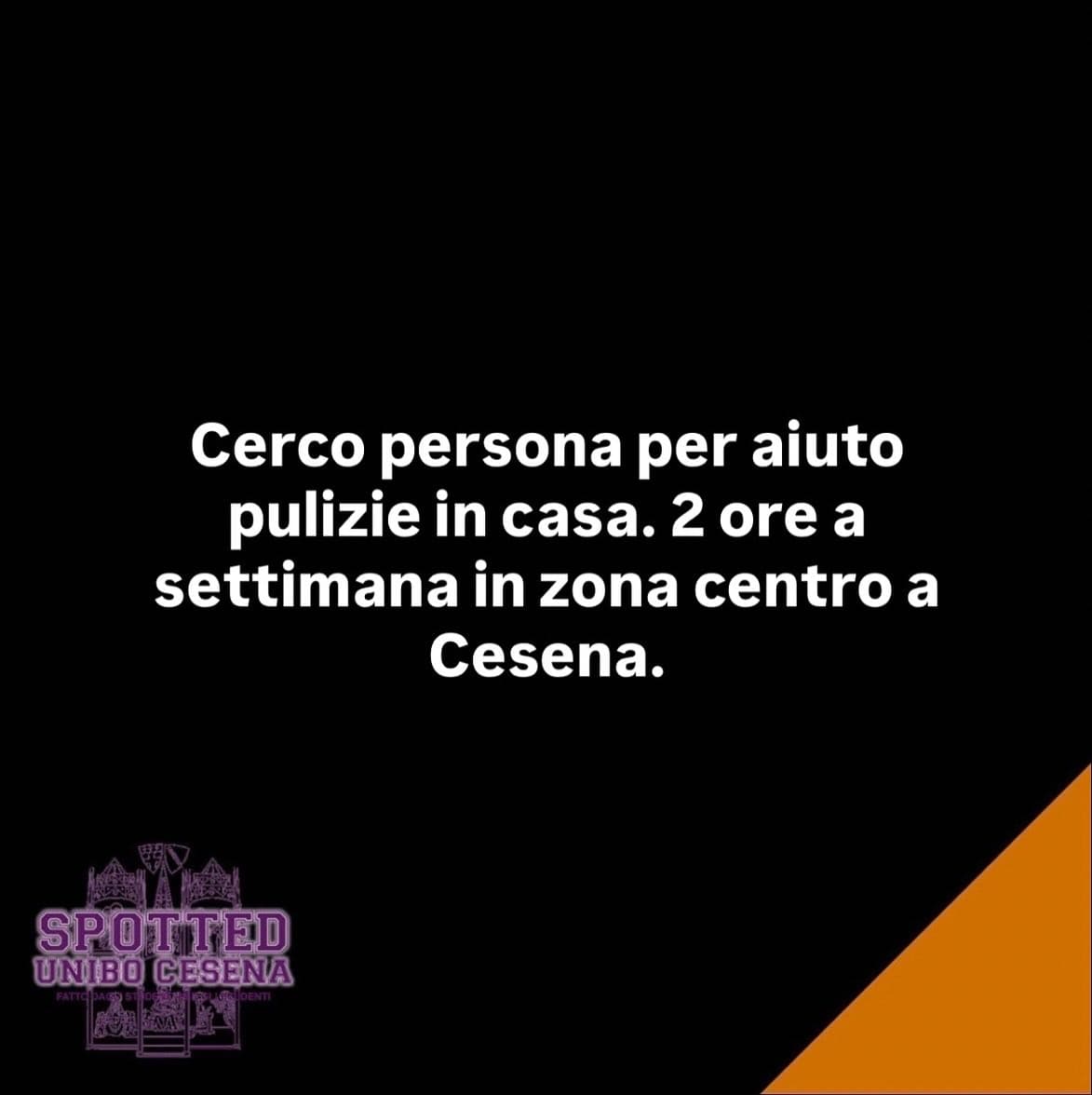 Post: #spotted #Cesena #unibo #cesenaspotted