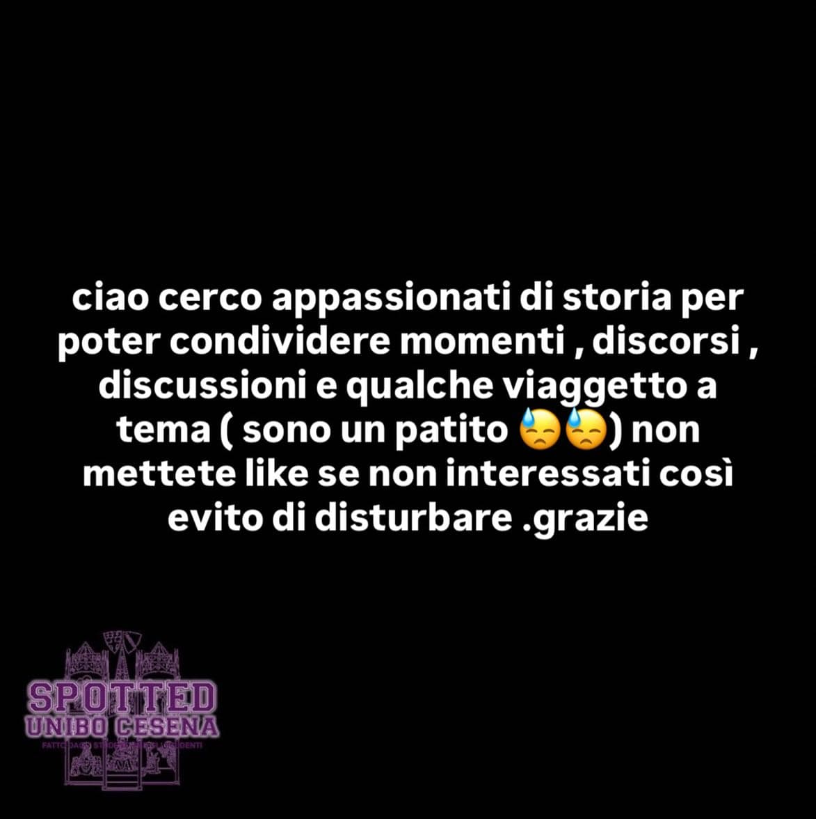 Post: #spotted #Cesena #unibo #cesenaspotted