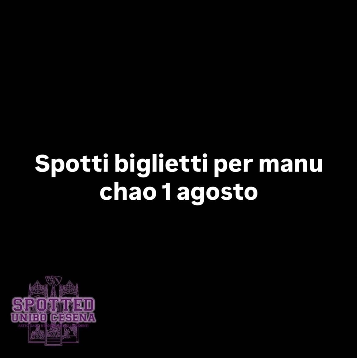 Post: #spotted #Cesena #unibo #cesenaspotted