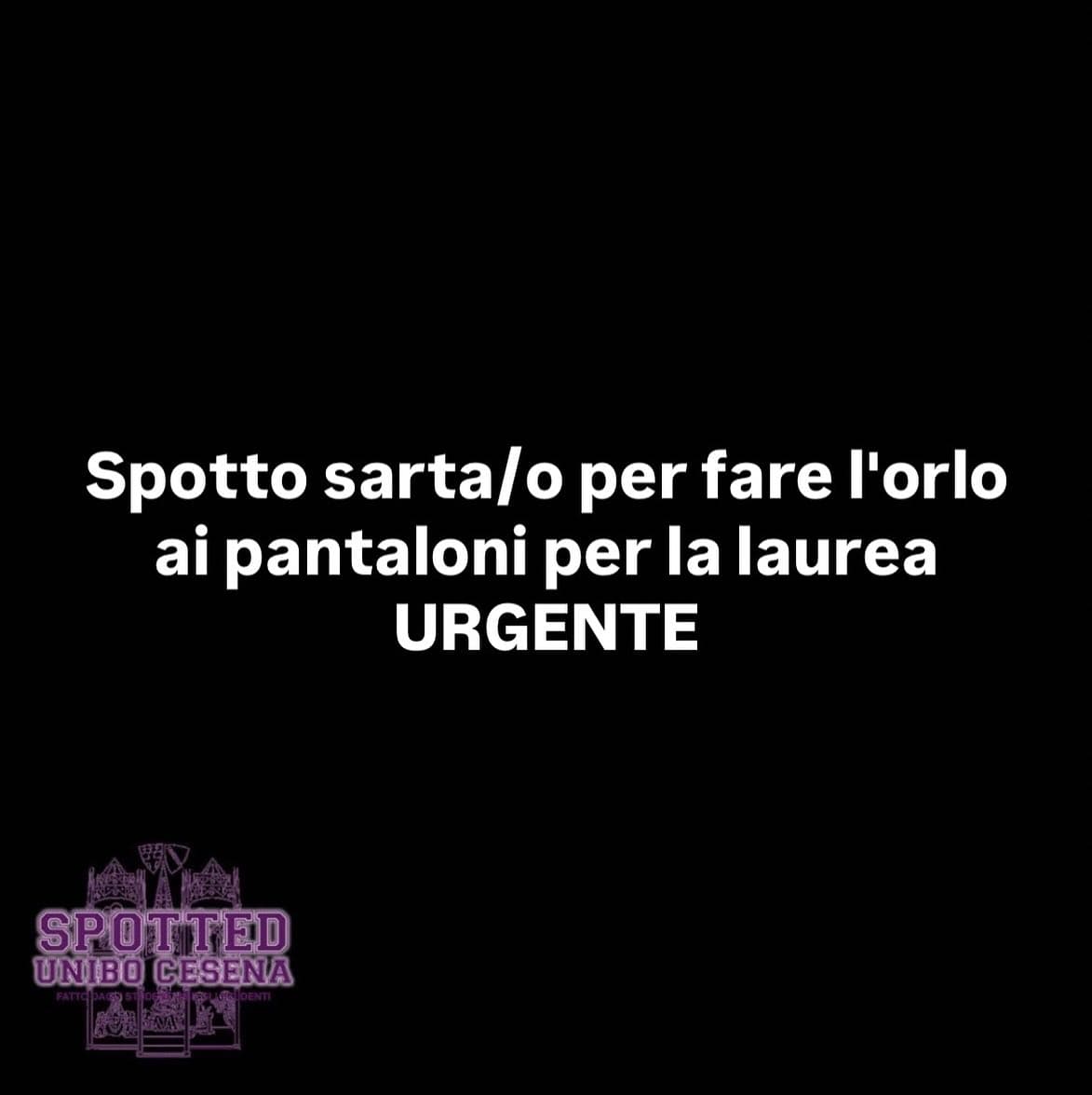Post: #spotted #Cesena #unibo #cesenaspotted