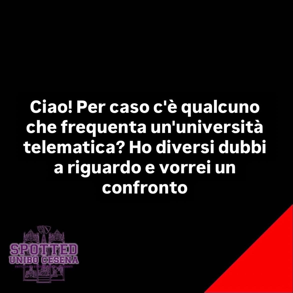 Post: #spotted #Cesena #unibo #cesenaspotted