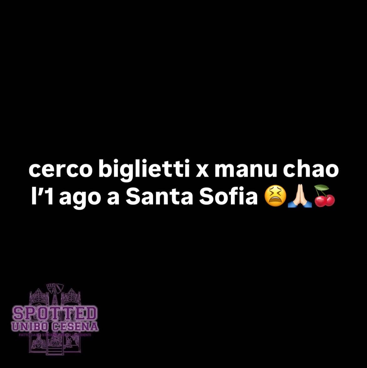 Post: #spotted #Cesena #unibo #cesenaspotted